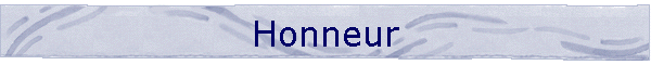 Honneur