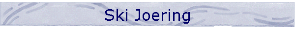 Ski Joering